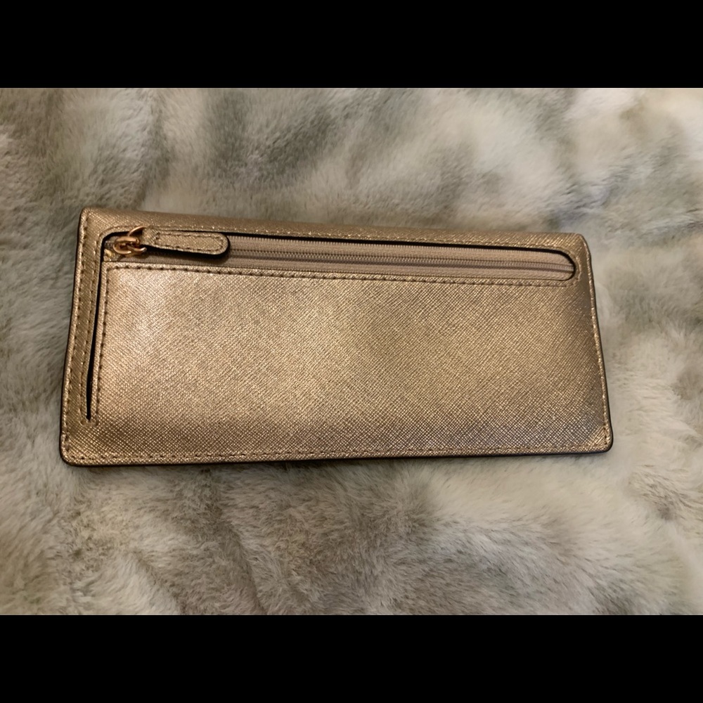 Gold slim envelope wallet - Picture 2 of 5